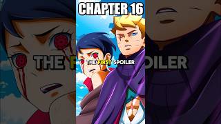 Boruto Two Blue Vortex Chapter 16 Spoiler borutotwobluevortex borutotbv [upl. by Nahtanhoj]