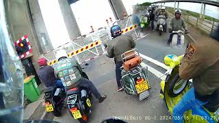 cheeky ride to the hearty ferry via blitz cafe and kings ferry bridge in operation 😁😎 15 05 24 [upl. by Eerok]