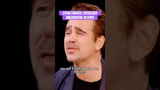 Colin Farrell criticized ungrateful actors [upl. by Nyladnarb]