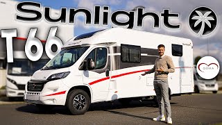 🌞 Sunlight T 66  Neuer Grundriss bei uns  Raumgefühl 🔥  Wohnmobil Neuheiten 2022  GÜMA TV [upl. by Marilla]