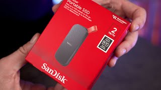 SanDisk 2TB Portable SSD Unboxing and Real Life Test [upl. by Juliette]