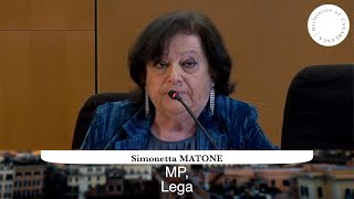 Simonetta MATONE  Italian political proposals to put an end to the trafficking of maternity 26 [upl. by Nahtanod]