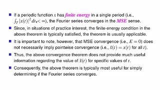 ECE 260  CT Fourier Series  Convergence Properties of Fourier Series [upl. by Bocaj221]