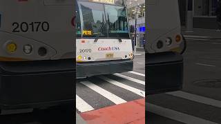 Coach USA MCI D4500CT 20170 To Downtown  Another Transit Video SHORT [upl. by Itraa364]