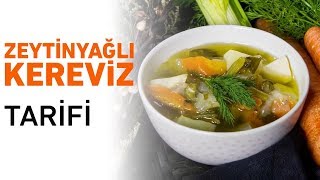 Zeytinyağlı Kereviz Tarifi  Kereviz Yemeği Nasıl Yapılır [upl. by Nehpets]