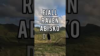 Fjallraven Abisko dome 2 camping mountains wildcamping fjallraven 4seasontent lakedistrict [upl. by Damalis]