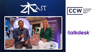 2024 ZKast 82 With Crystal Miceli with Talkdesk at Customer Contact Week [upl. by Aihsel448]