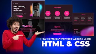 How to make a website using Hrml ane Css tutorial for beginner  Polash Some Coding [upl. by Oinimreh391]