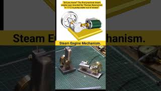 Steam Engine Mechanism in Action mechanism steam engineering 3ddesign 3d animation [upl. by Aleafar834]