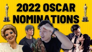 2022 OSCAR NOMINATIONS LIVE REACTION LMAO [upl. by Uhthna]