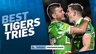 The Best Leicester Tries of the Season  Gallagher Premiership 202324 [upl. by Einnaej362]