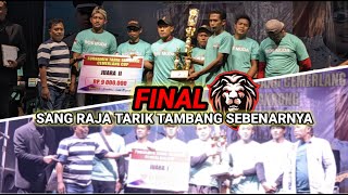 FinaL Tarik Tambang CEMERLANG CUP sangat Meriah Sekali KUMBANG HITAM 🔥 WATU AGUNG BERSATU [upl. by Weber553]