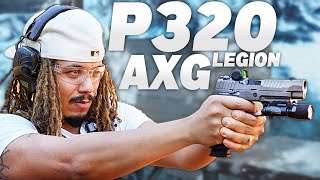 Sig Sauer P320 AXG Legion Review  Sigs Latest P320 Revolution [upl. by Anerbas761]