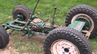 1960 s Powr Pup Power Popular Mechanics Magazine Garden Tractor Build Part 1 [upl. by Egroeg]