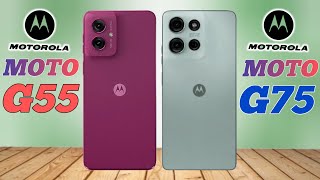 MOTOROLA MOTO G55 vs MOTOROLA MOTO G75 [upl. by Beutner453]