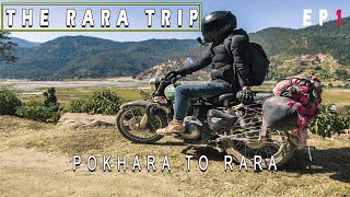 400km in 1day  RIDE TO RARA   POKHARA  ROYAL ENFIELD  Mitho vlog [upl. by Betta]