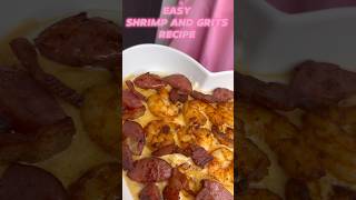 🤤EASY SHRIMP AND GRITS RECIPE [upl. by Sile]