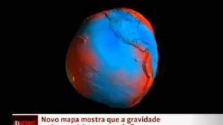 Variação da gravidade na Terra é revelada por novo mapa espacial [upl. by Asserat]