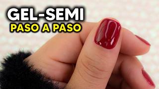 Esmaltado Semipermanente para PRINCIPIANTES  Paso a Paso [upl. by Aseela]