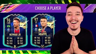 DUO FORMIDABIL CU NEYMAR TOTS SI MBAPPE TOTS LA DRAFT  FIFA 21 ROMANIA [upl. by Inat]