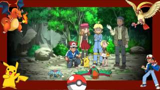 Pokémon XY Series Ashs Froakie vs Hawlucha Ash catches Hawlucha English Subbed [upl. by Kristofor]