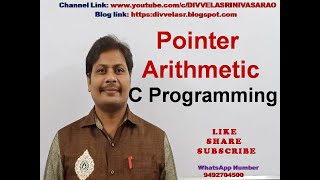 Pointer Arithmetic in C Programming  Pointer Arithmetic in C  Operations on Pointers [upl. by Kellen]