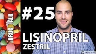 LISINOPRIL ZESTRIL  PHARMACIST REVIEW  25 [upl. by Margette]