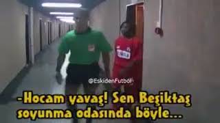 2002 Beşiktaş Diyarbakırspor maçı öncesi hakem Bülent D ile Fernand Coulibaly arasındaki diyalog [upl. by Cappello998]