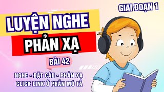 Bài 42 Luyện nghe phản xạ  Giai đoạn 1 [upl. by Nylcoj]