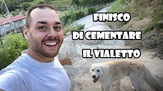 Finisco di Cementare il VIALETTO [upl. by Nnayecats]