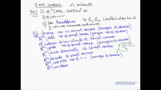 Clase 10  Conjuntos simplemente conexos y homotopías [upl. by Aicatan]