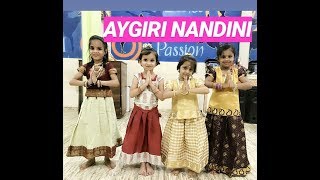 Ayigiri Nandini  Kids Bharatnatayam Choreography  SPINZA DANCE ACADEMY [upl. by Yelah]