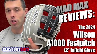 Wilson A1000 Fastpitch Series 12quot Infield Glove WBW10145612 2024 [upl. by Dreddy766]