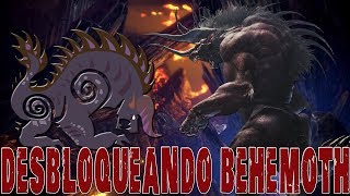 Monster Hunter World Desbloqueando a BegimoBehemoth [upl. by Nodnyl]