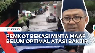 Macet Parah di Kalimalang Akibat Banjir Pemkot Bekasi Meminta Maaf [upl. by Robenia]