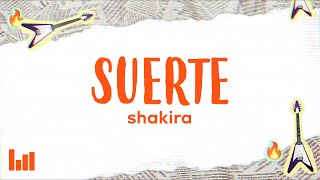 Shakira  Suerte Whenever Wherever LetraLyrics [upl. by Thurlow]