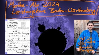 MatheAbi 2024 in BW Leistungskurs  Teil B Analysis Aufgabensatz 1 Ag 11 abc [upl. by Onairda513]