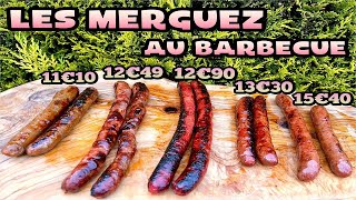 Les Merguez au Barbecue Comparatif [upl. by Bernhard]