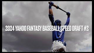 2024 Yahoo Fantasy Baseball Pro League Draft 2 Witt amp Wagers [upl. by Soni]