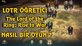 Öğretici  The Lord of the Rings  Rise to War [upl. by Meeki]