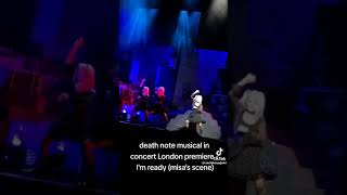 Part of quotIm Readyquot  Death Note  The Musical LONDON 2023 [upl. by Coryden]