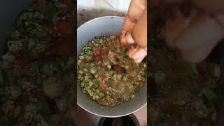 White Okra Soup foodvlog food viralfypシ viralshort viralshort okrarecipes viralvideo fypシ゚ [upl. by Alvie]