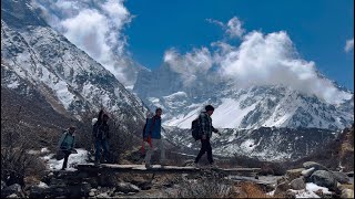 Kanchenjunga base camp trek Ghunsa to kangbachen [upl. by Donoho]