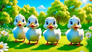 Five Little Ducks  A Fun Counting Adventure  Nursery Rhymes amp Kids Songs [upl. by Uahc]