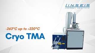 Cryo TMA thermomechanical analyzer  thermal analysis from 263°C up to 220°C [upl. by Kappenne]