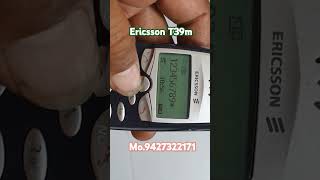 Ericsson T39m vintage mobile working condition Mo 9427322171 [upl. by Engud]