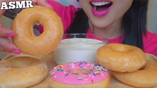 ASMR EATING DONUTS SOFT RELAXING EATING SOUNDS NO TALKING  SASASMR [upl. by Nolyat87]