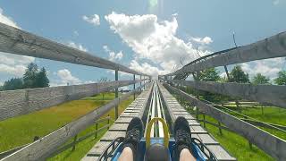 Allgäu Coaster Sommerrodelbahn  Onride  Alpine Coaster  Oberstdorf Kleinwalsertal Bergbahnen [upl. by Marva]