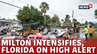 US News Live  Dangerous Category 5 Storm Heads Toward Florida  Hurricane Milton  N18G  News18 [upl. by Yditsahc]