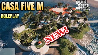 🏡MAPEADO DE CASA FIVE M ROLEPLAY  mansión MONTANA  GTA5 [upl. by Reine]